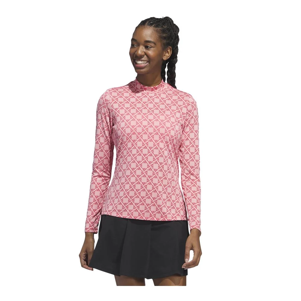 Adidas Women's Ultimate365 Tour HEAT.RDY Golf Mock Neck