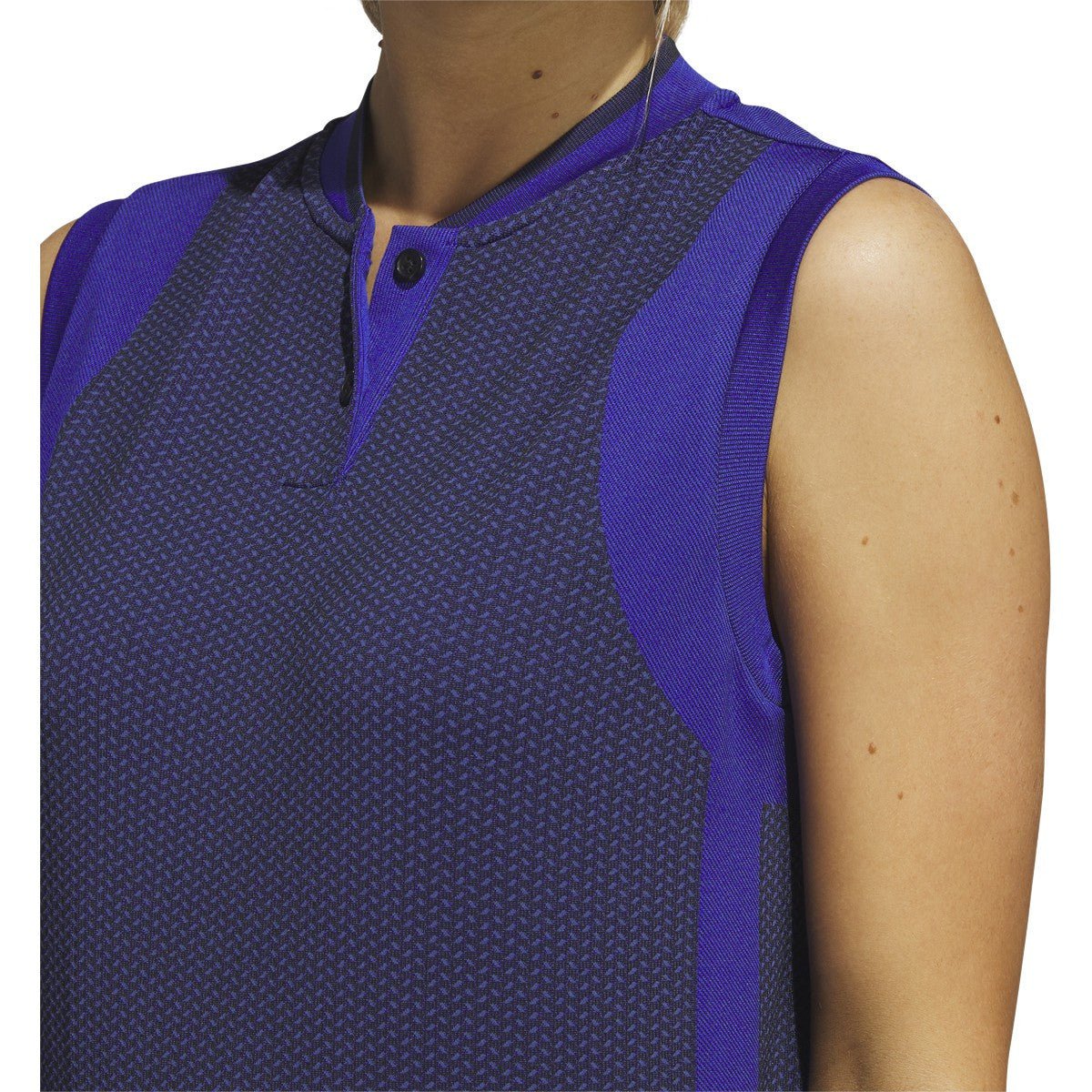 Adidas Women's Ultimate365 Tour Primeknit Sleeveless Polo - Image 3