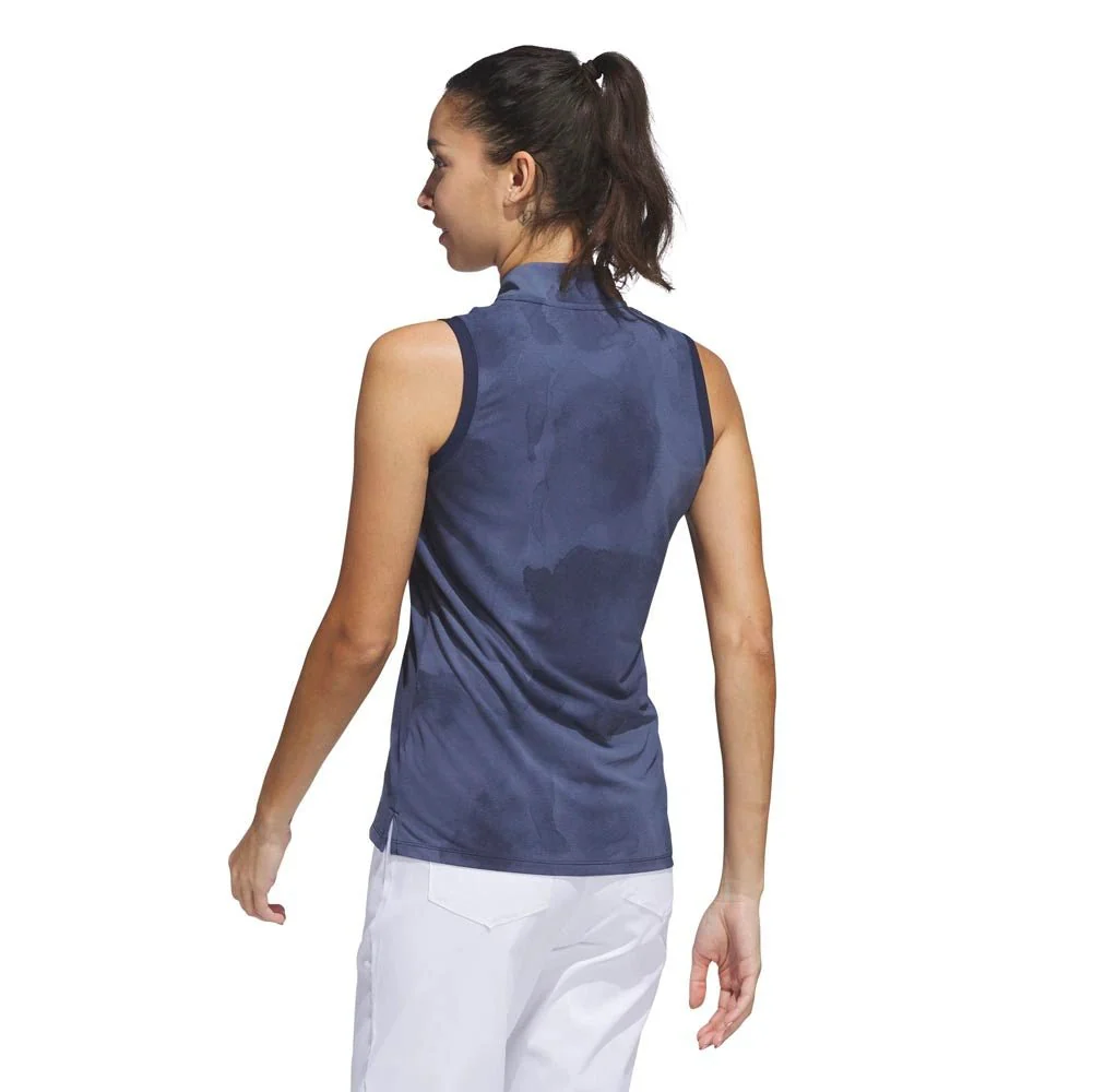 Adidas Women's Ultimate365 Tour Sleeveless Golf Polo - Image 3