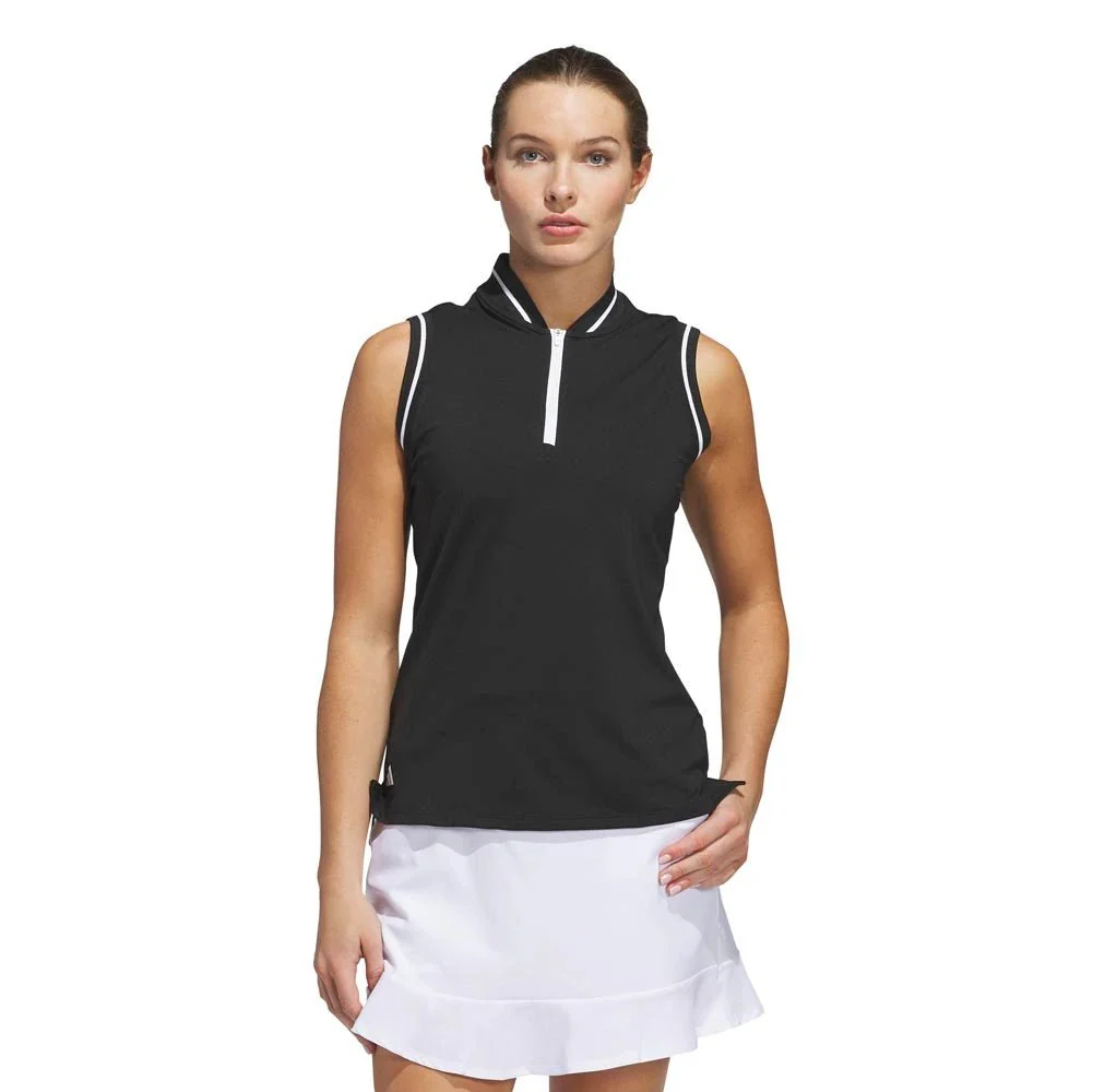 Adidas Women's Ultimate365 Zip Golf Polo - Image 2