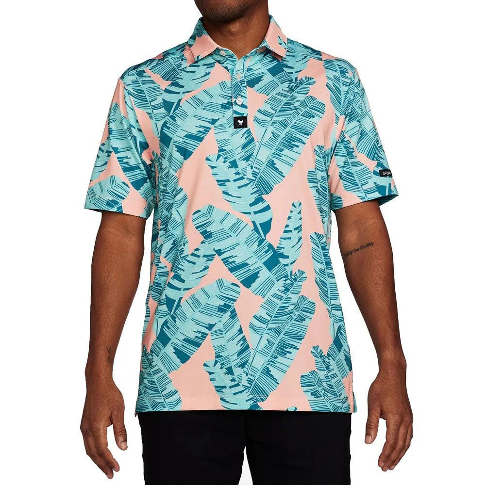 Bad Birdie Blue Steel Golf Polo - Image 2