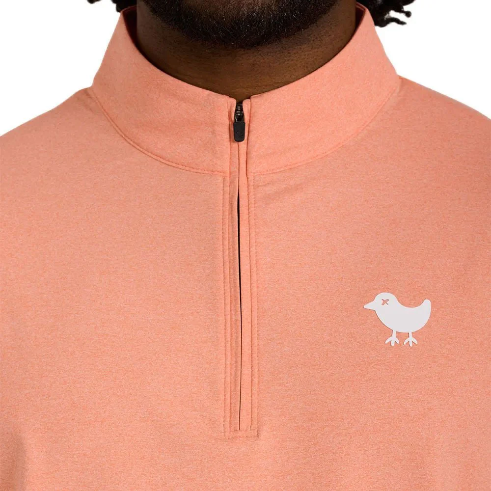 Bad Birdie Dusty Orange Quarterzip - Image 3