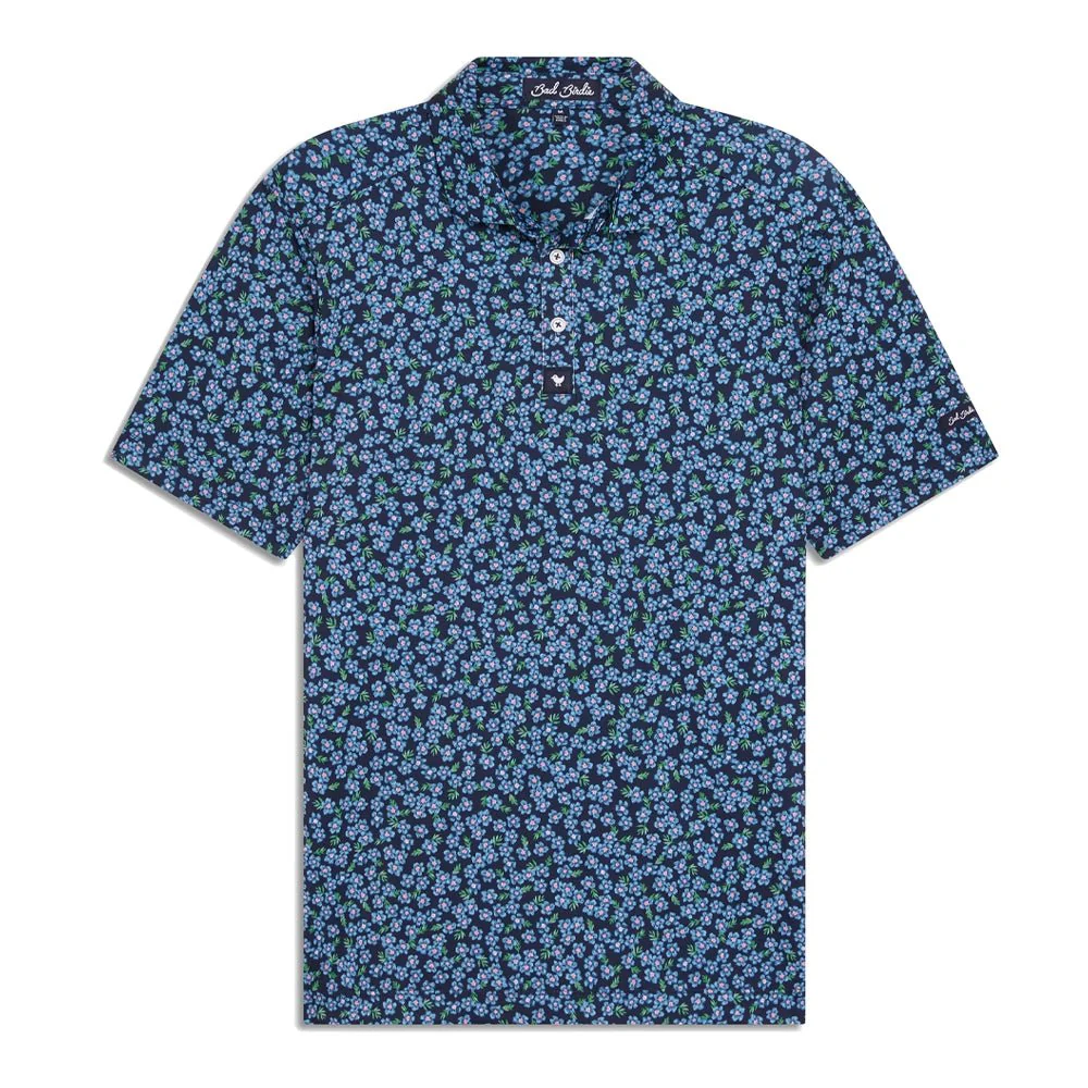 Bad Birdie Lily Lilac Golf Polo