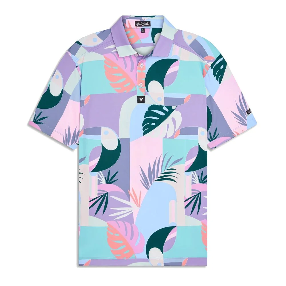 Bad Birdie Monstera Golf Polo