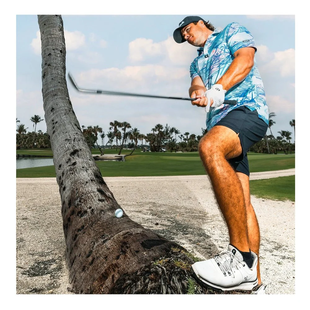 Bad Birdie Pardon The Eruption Golf Polo - Image 6