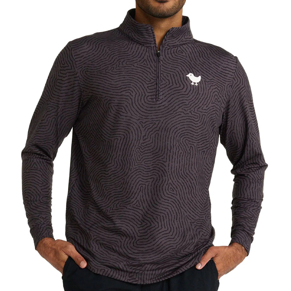 Bad Birdie Printed Quarterzip - Imprint