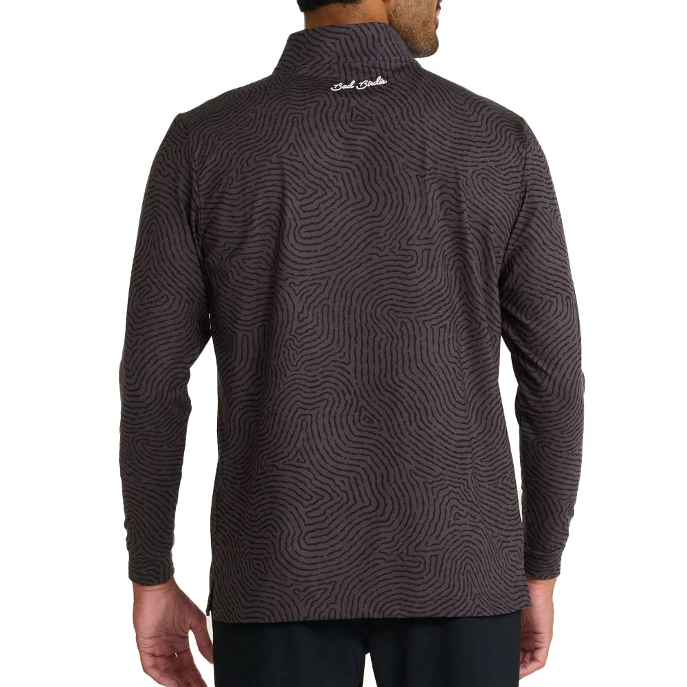 Bad Birdie Printed Quarterzip - Imprint - Image 2