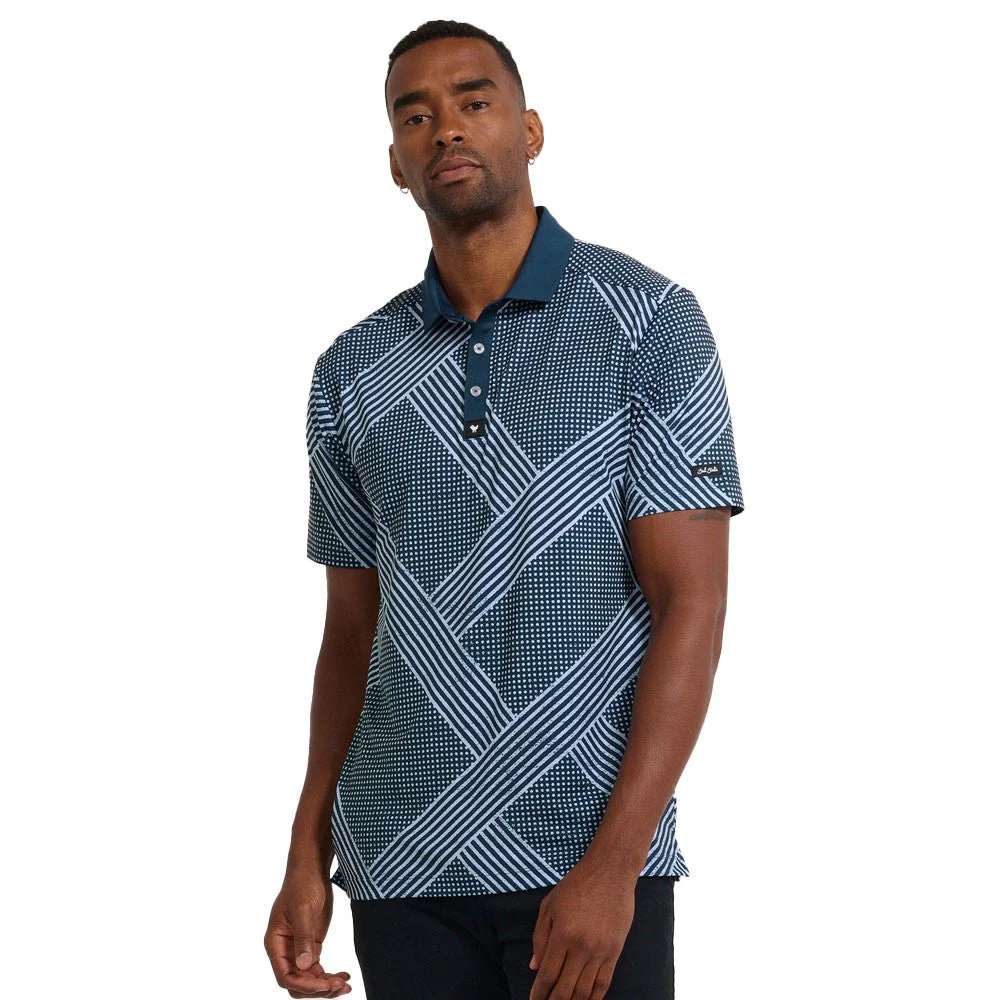 Bad Birdie Retro Bloomin Golf Polo