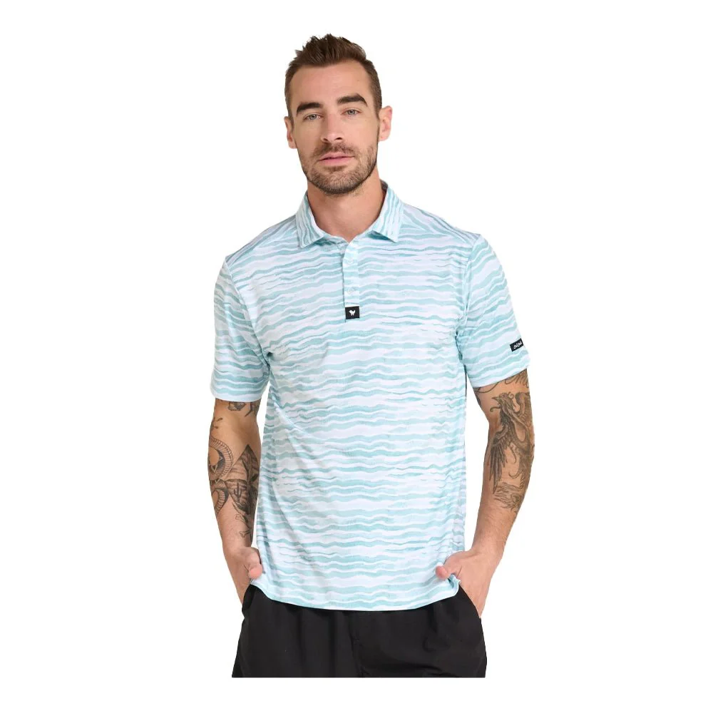 Bad Birdie Rip Drives Mint Golf Polo - Image 2