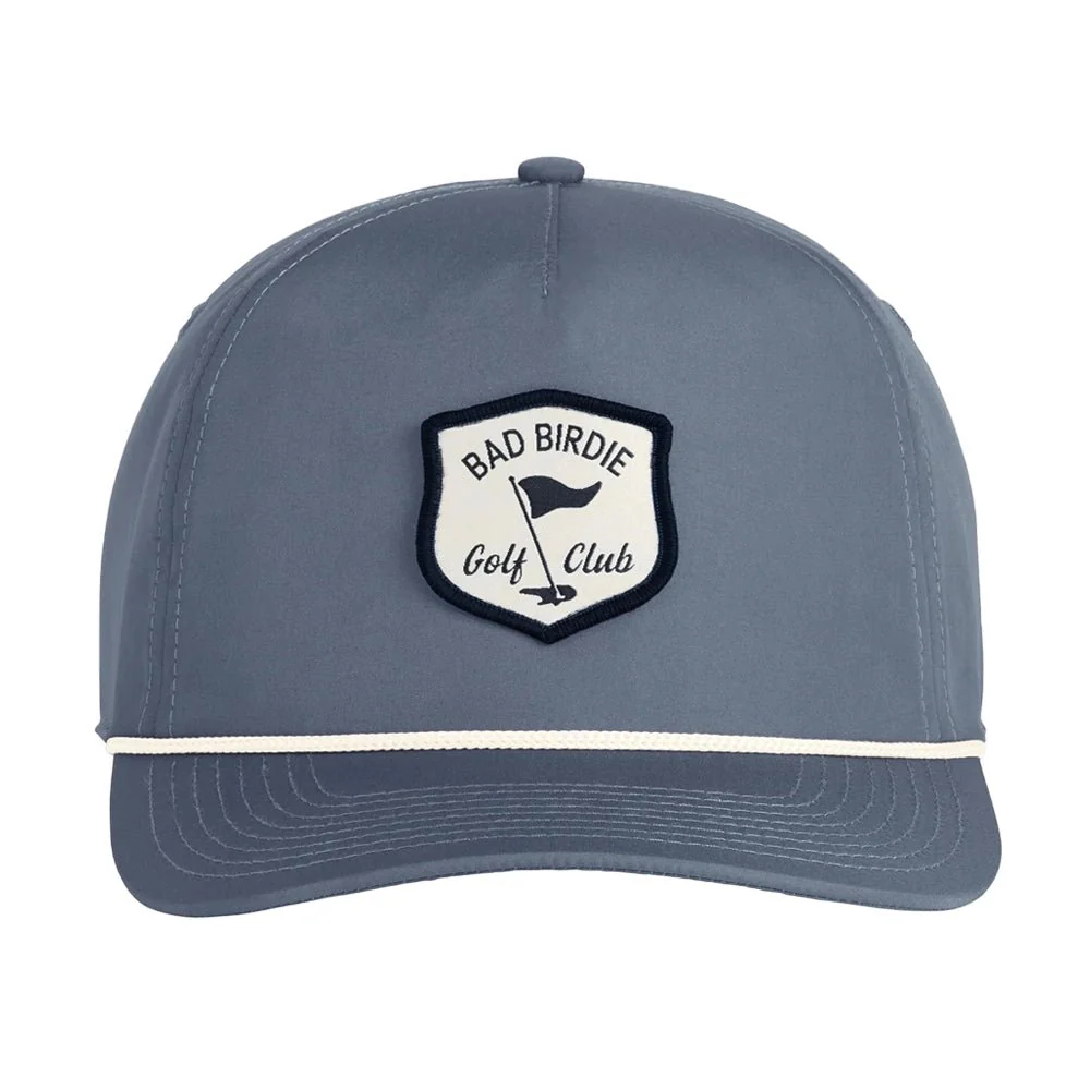 Bad Birdie Shield Rope Golf Hat