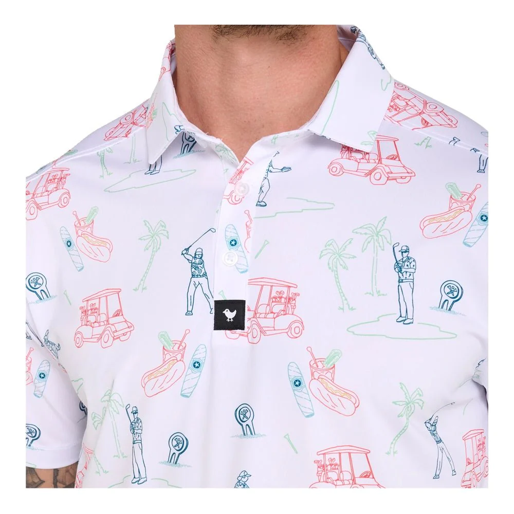 Bad Birdie The Necessities Golf Polo - Image 4