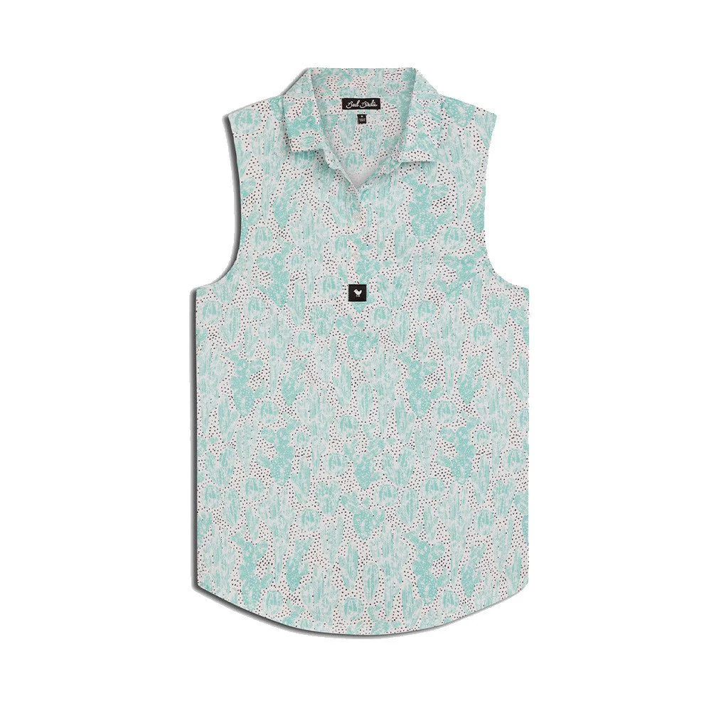Bad Birdie Women's Cactus Cooler Polo