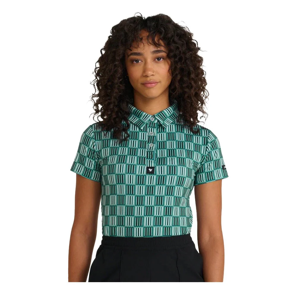 Bad Birdie Women's Green's In Reg Polo