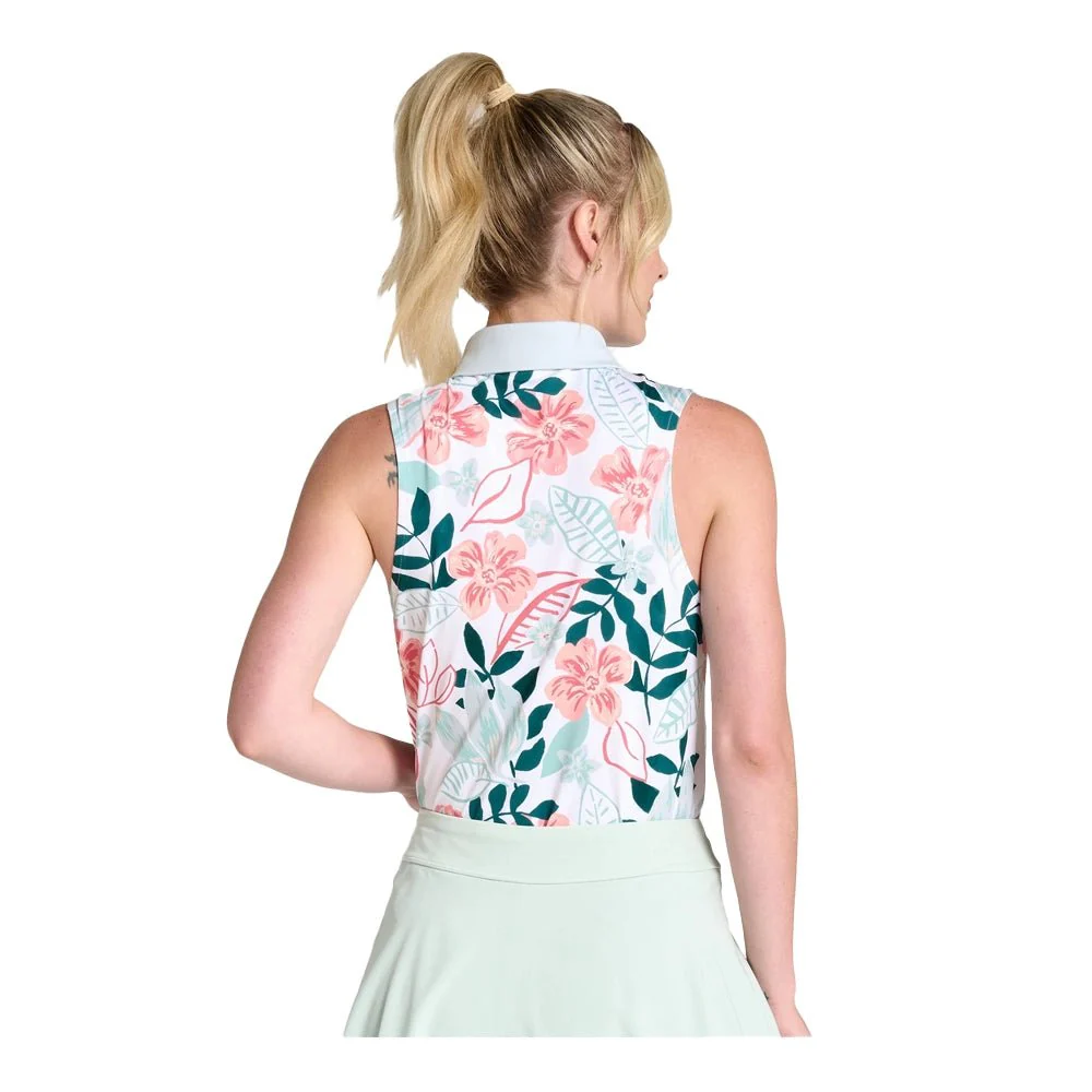 Bad Birdie Women's Leafing Sleeveless Polo - Image 2