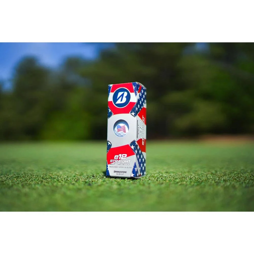 Bridgestone e12 Straight Golf Balls - Patriot Pack - Image 6