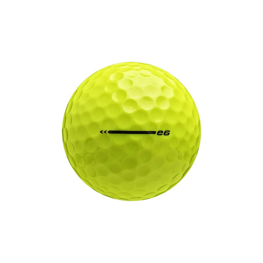 Bridgestone e6 Golf Balls - Yellow - 2023 - Image 3