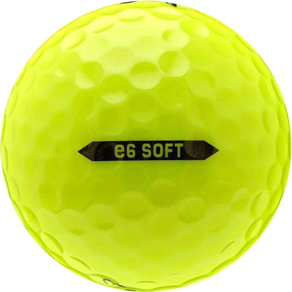 Bridgestone e6 Soft Golf Balls - Yellow - Image 3