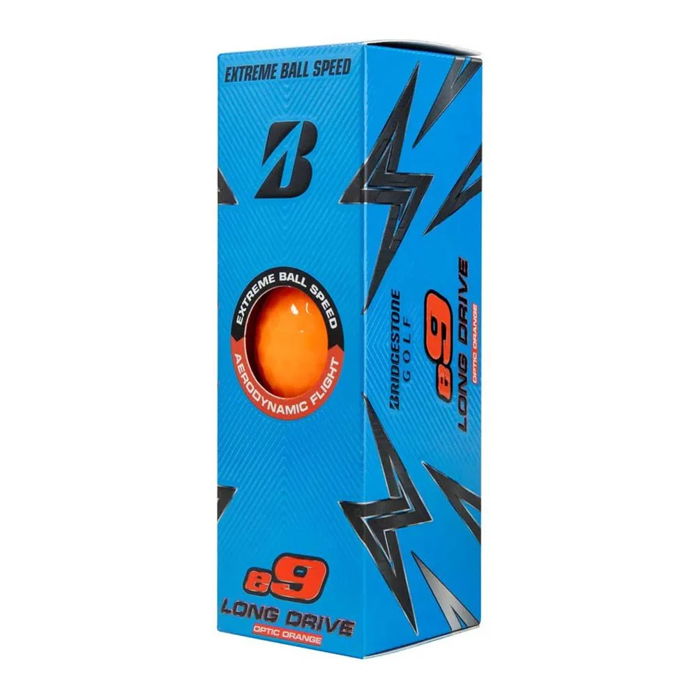 Bridgestone e9 Long Drive Golf Balls - Orange - 2023 - Image 4
