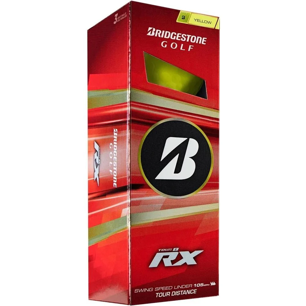 Bridgestone Tour B RX Golf Balls - Yellow - Image 3