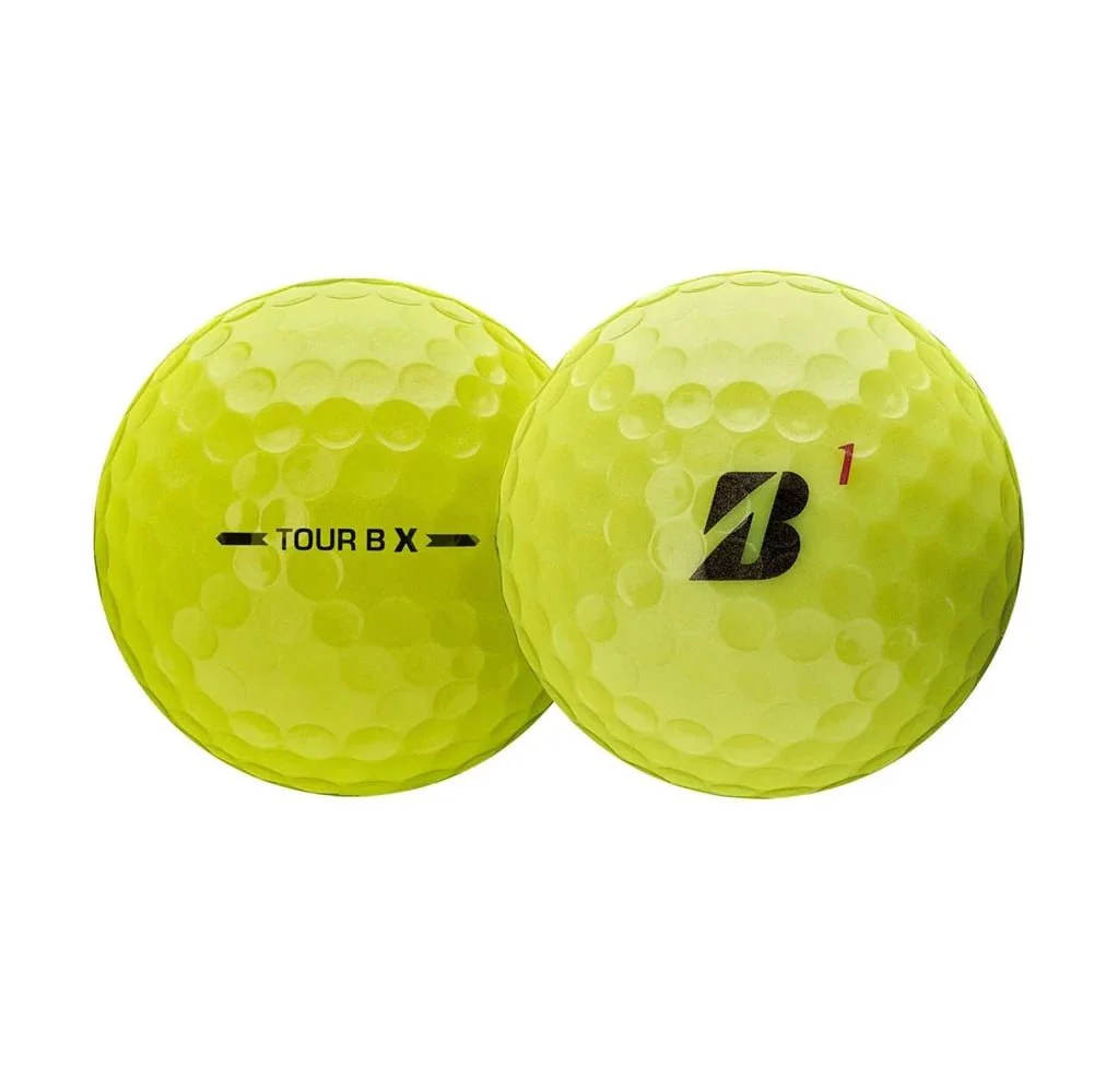 Bridgestone Tour B X Golf Balls - Yellow - Image 2