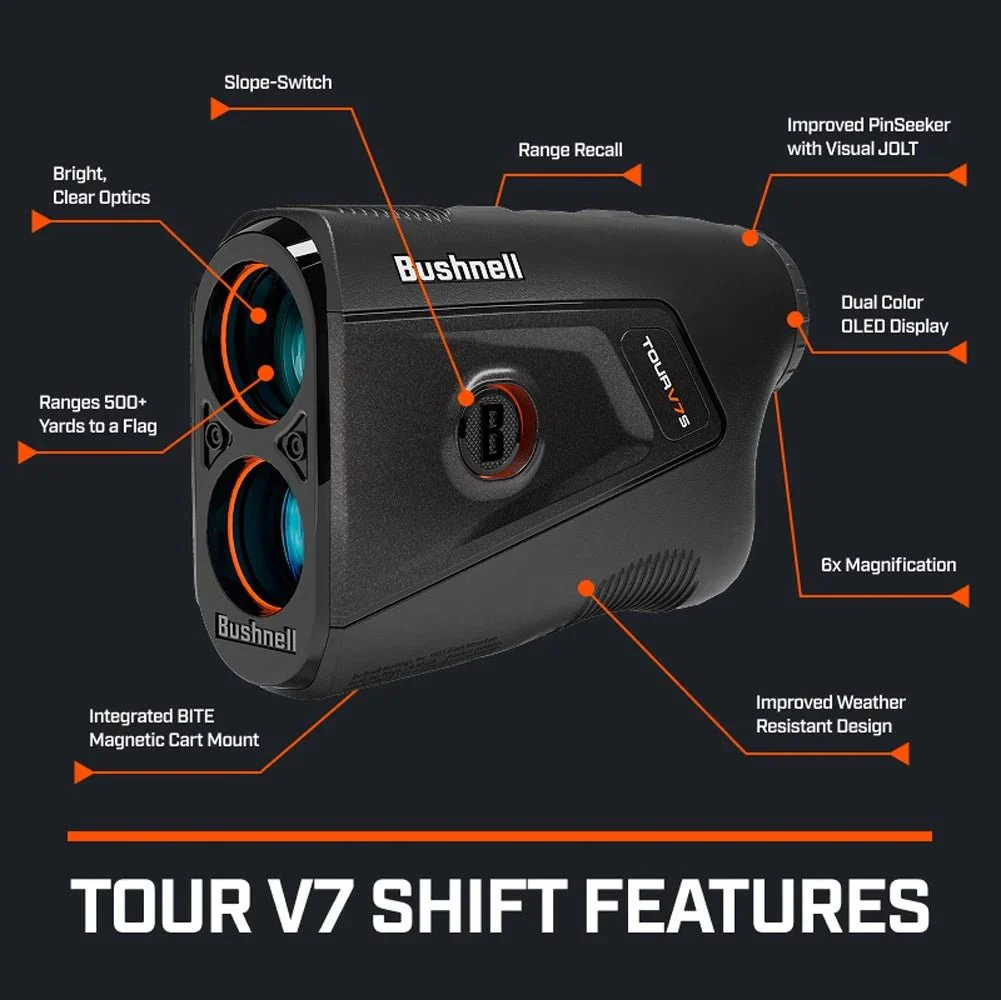 Bushnell Tour V7 Shift Laser Rangefinder - Image 6