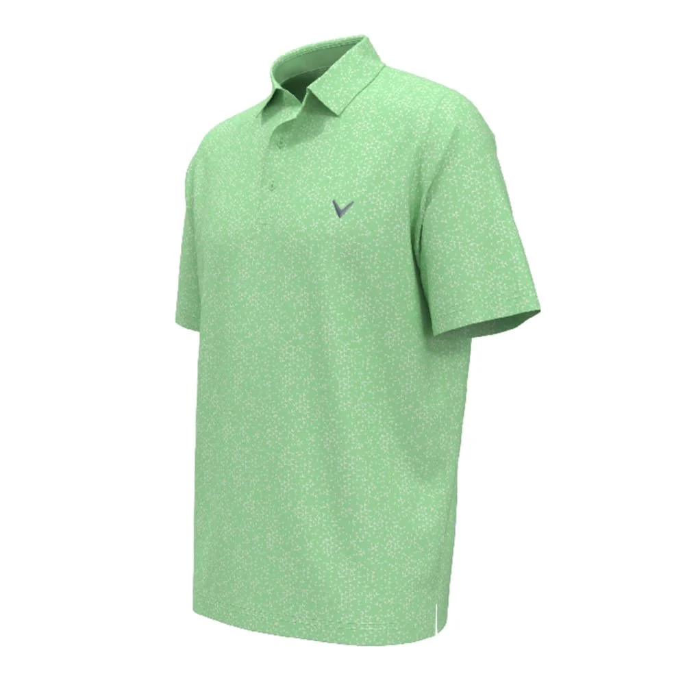Callaway Big & Tall All-Over Chev Printed Golf Polo - Image 4
