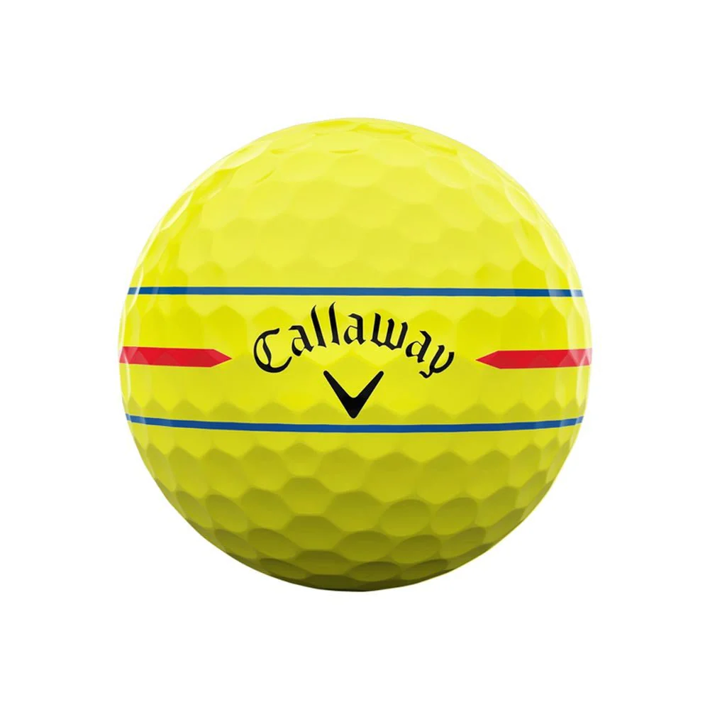 Callaway Chrome Soft 360 Triple Track Yellow 2024 Personalized Golf Balls - Image 3