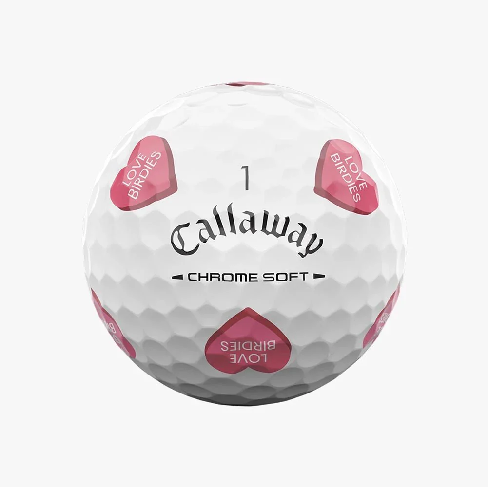 Callaway Chrome Soft Golf Hearts Golf Balls - Image 11