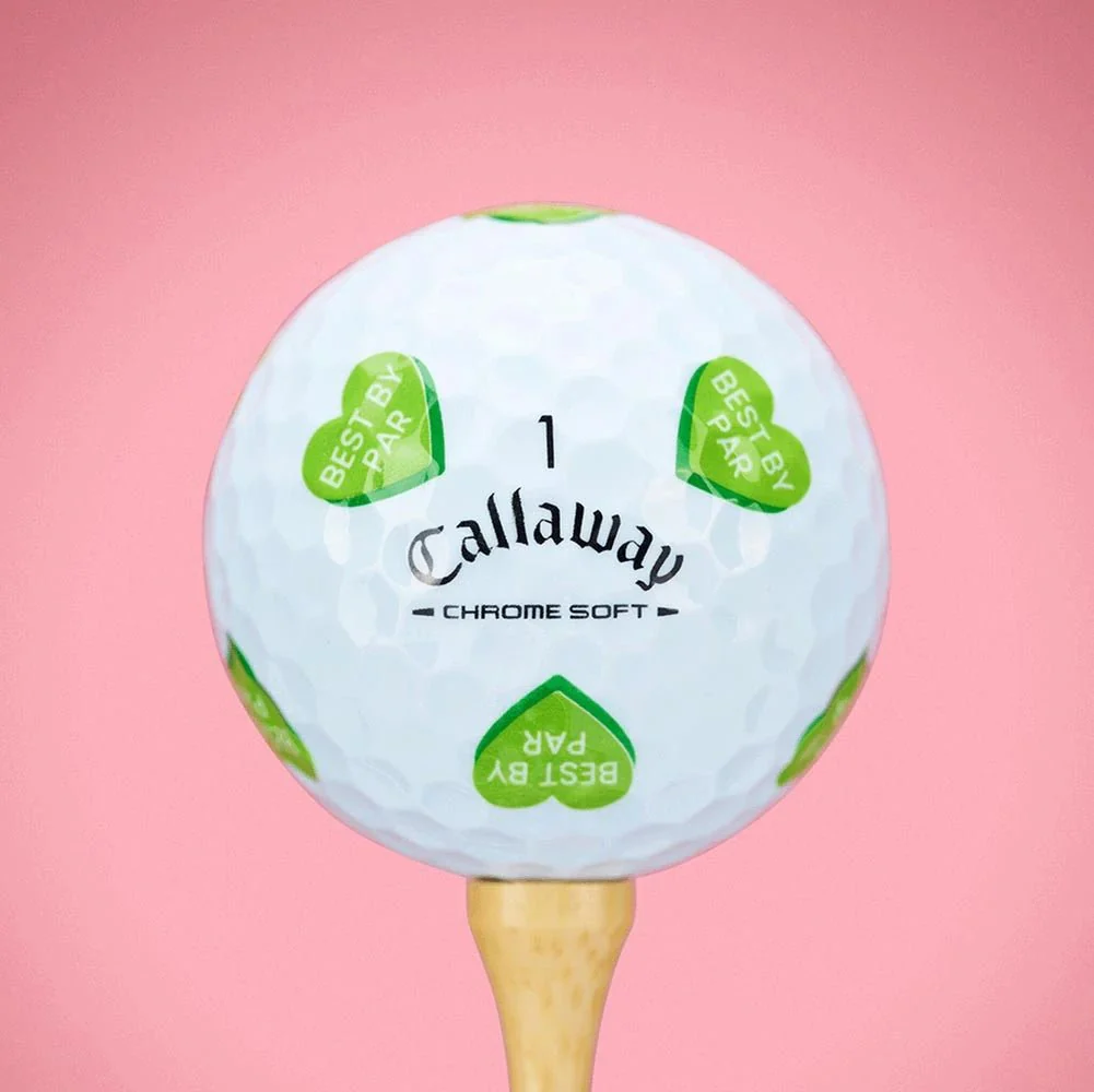Callaway Chrome Soft Golf Hearts Golf Balls - Image 3