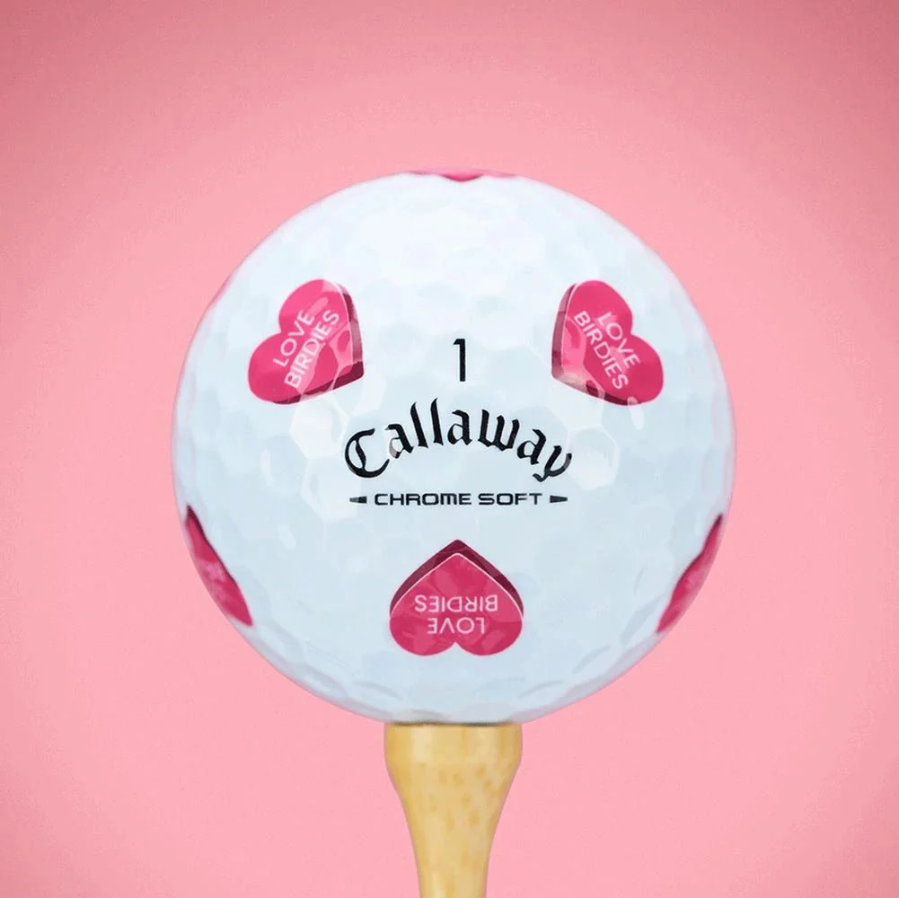 Callaway Chrome Soft Golf Hearts Golf Balls - Image 5