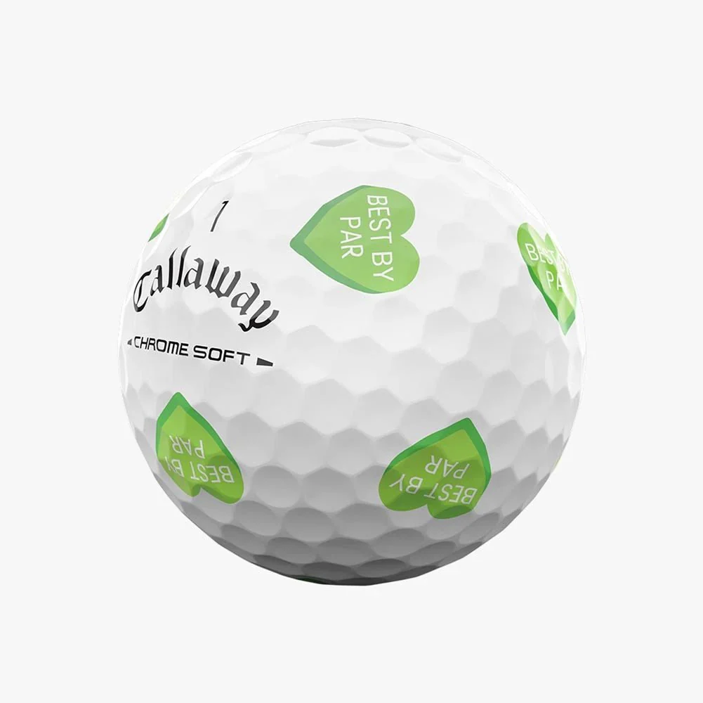 Callaway Chrome Soft Golf Hearts Golf Balls - Image 8
