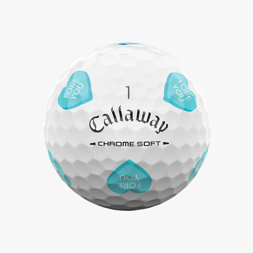 Callaway Chrome Soft Golf Hearts Golf Balls - Image 9