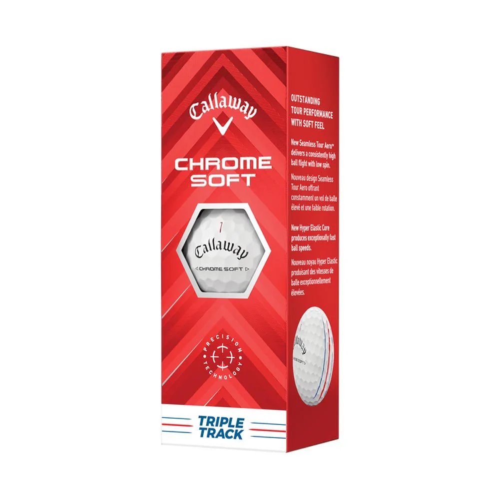 Callaway Chrome Soft Triple Track Golf Balls - 2024 - Image 4