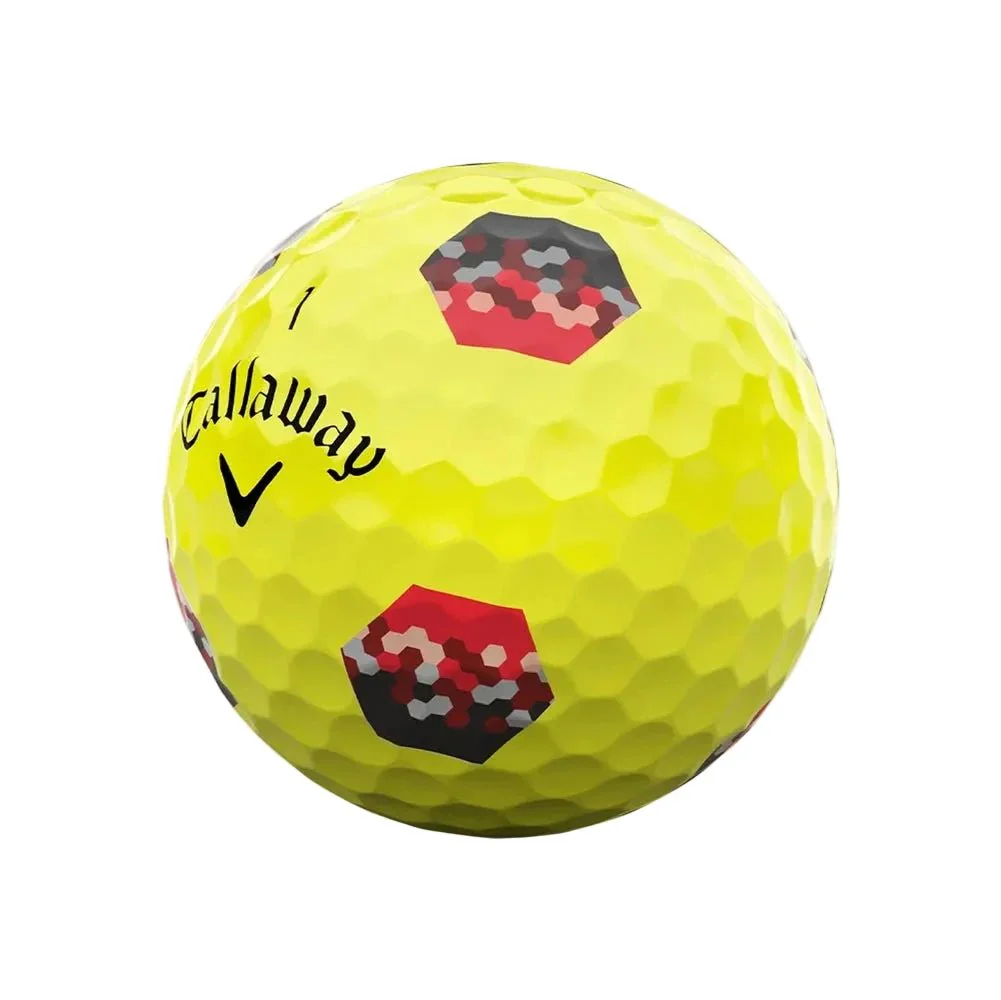 Callaway Chrome Soft TruTrack Golf Balls - Yellow - Image 3