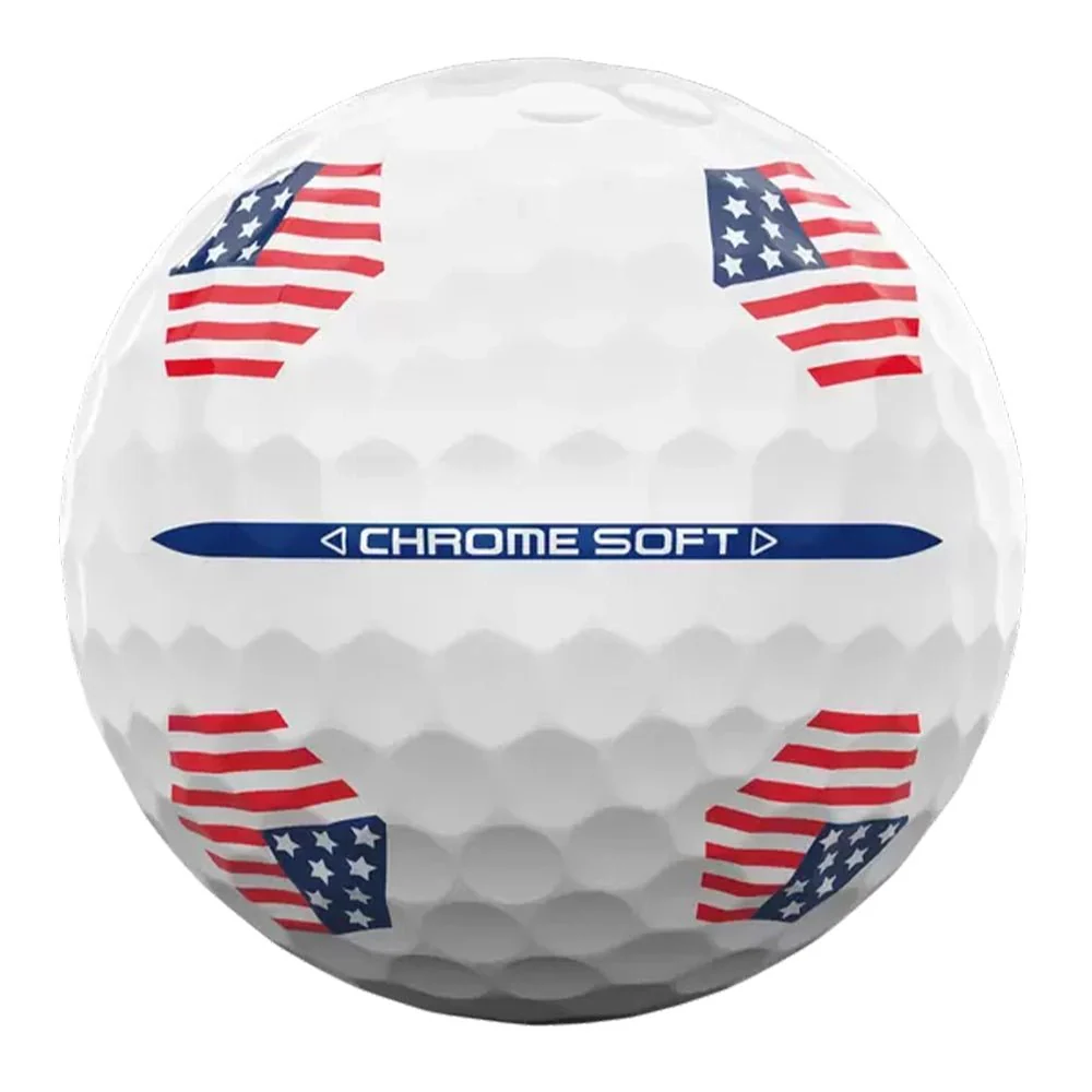 Callaway Chrome Soft TruTrack USA Golf Balls - 2024 - Image 4