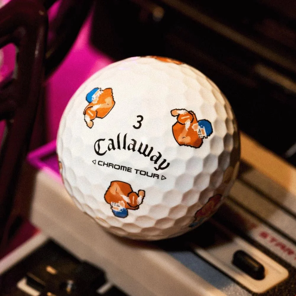 Callaway Chrome Tour Retro Football Golf Balls - Image 13