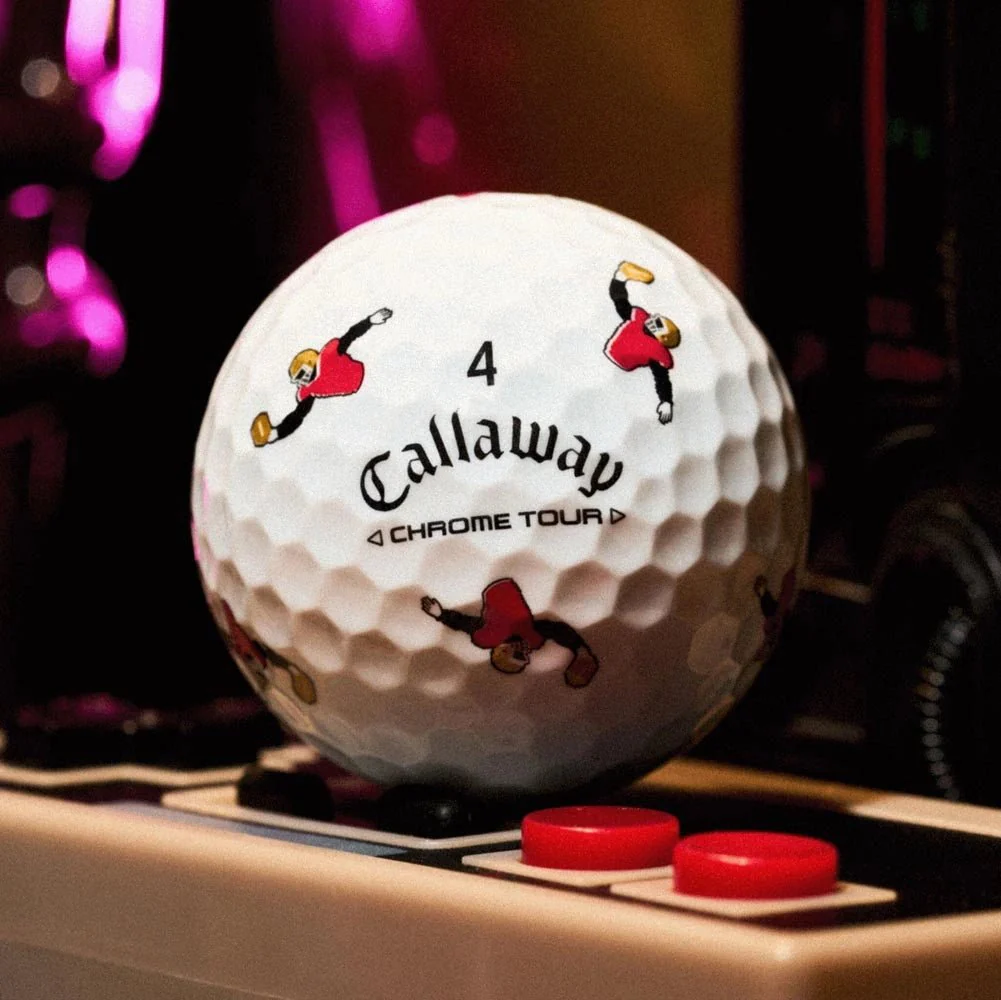 Callaway Chrome Tour Retro Football Golf Balls - Image 14
