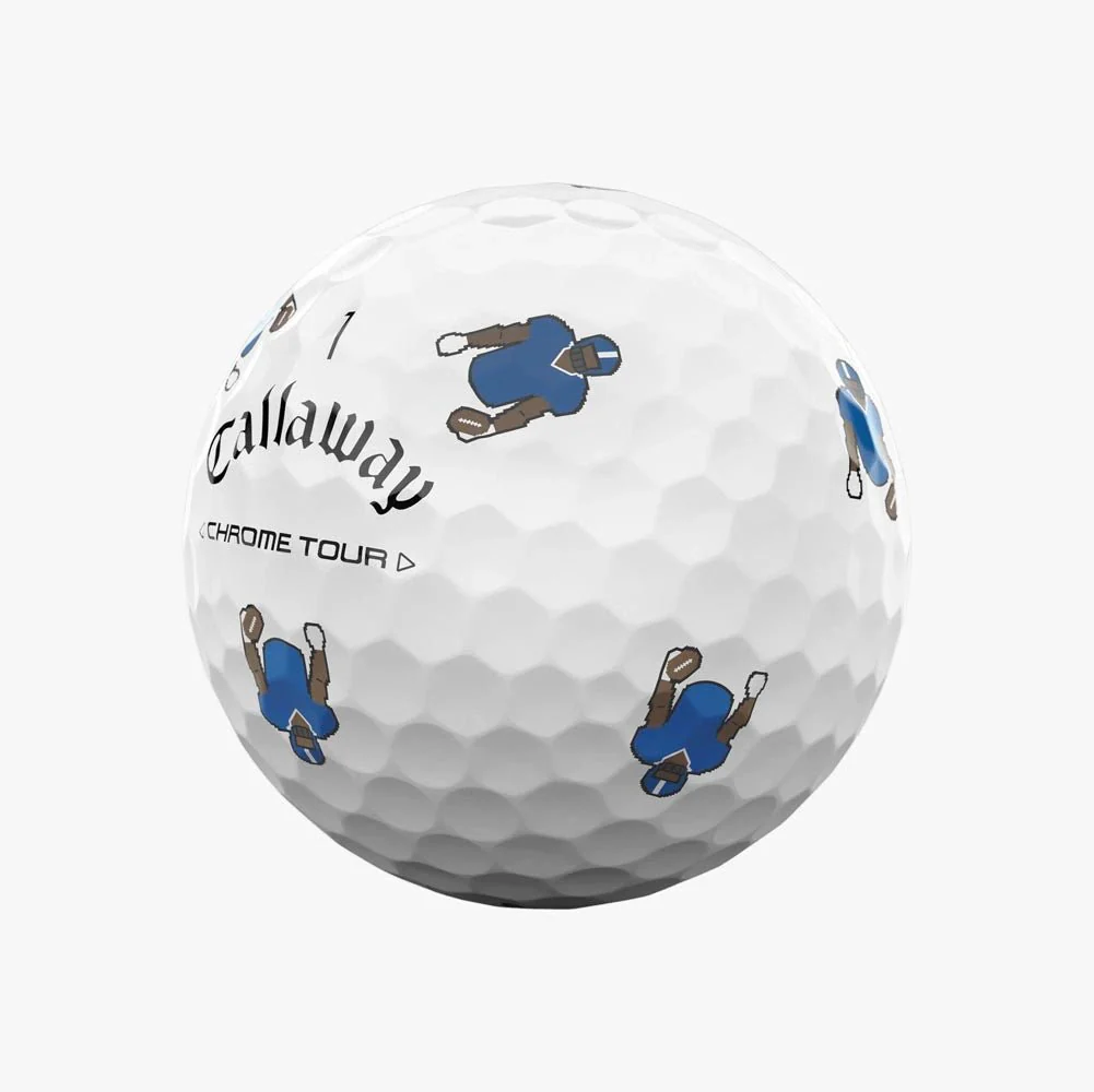Callaway Chrome Tour Retro Football Golf Balls - Image 4