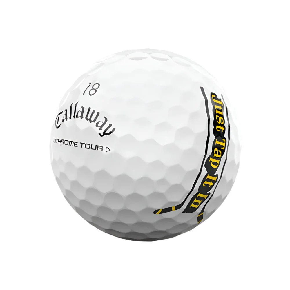 Callaway Chrome Tour Truvis Happy Gilmore 2 Just Tap It In Golf Balls - Image 4