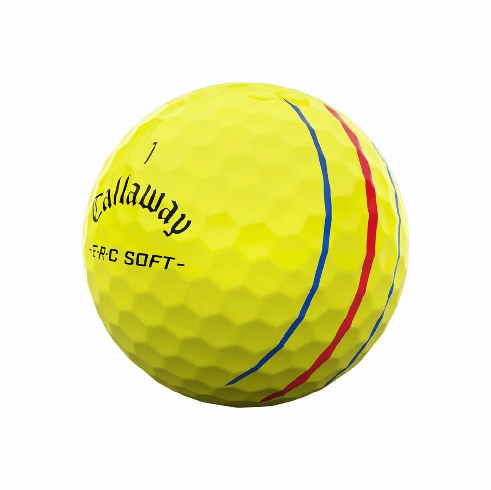 Callaway ERC Soft Golf Balls - Yellow - Image 2