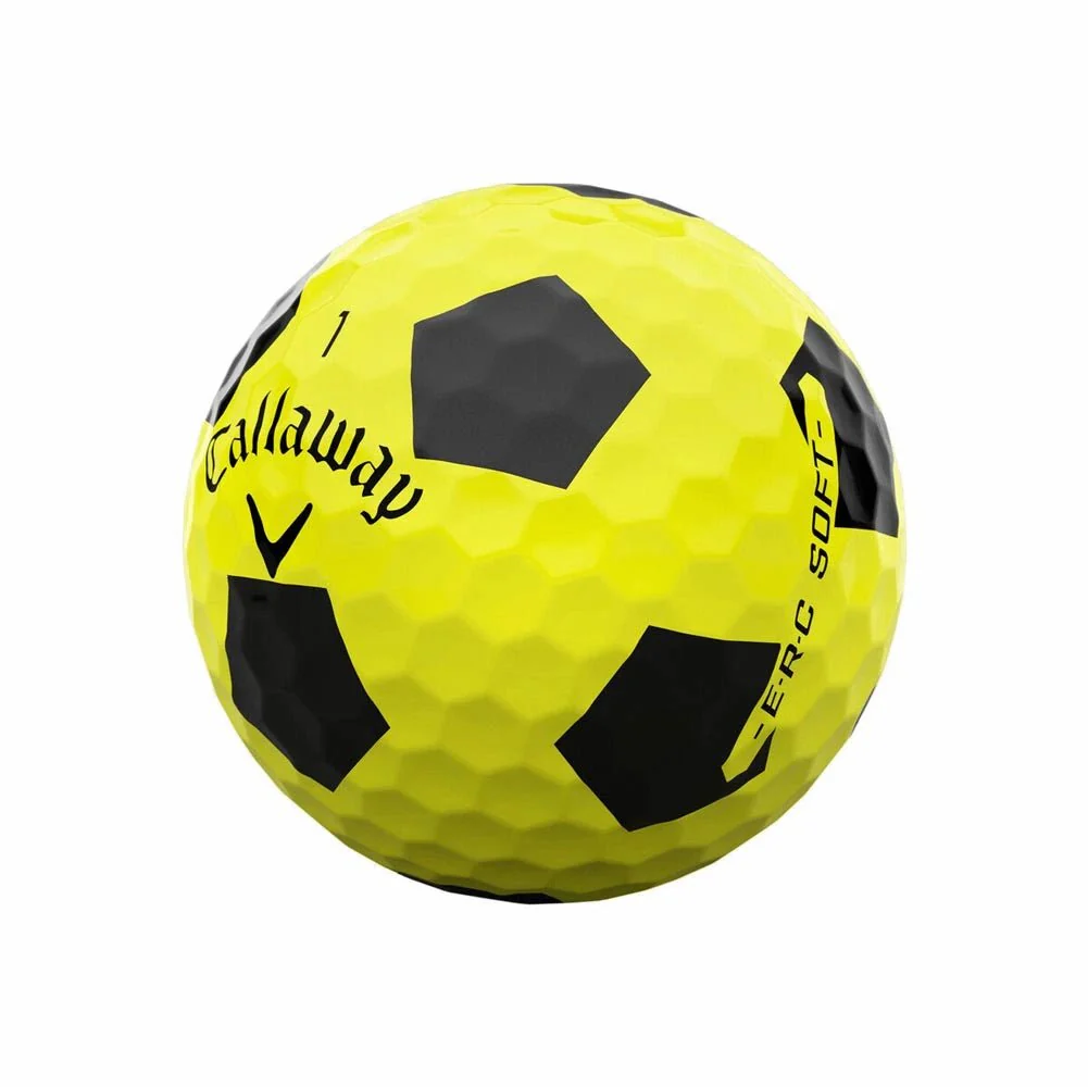 Callaway ERC Soft Truvis Golf Balls - Yellow - Image 2