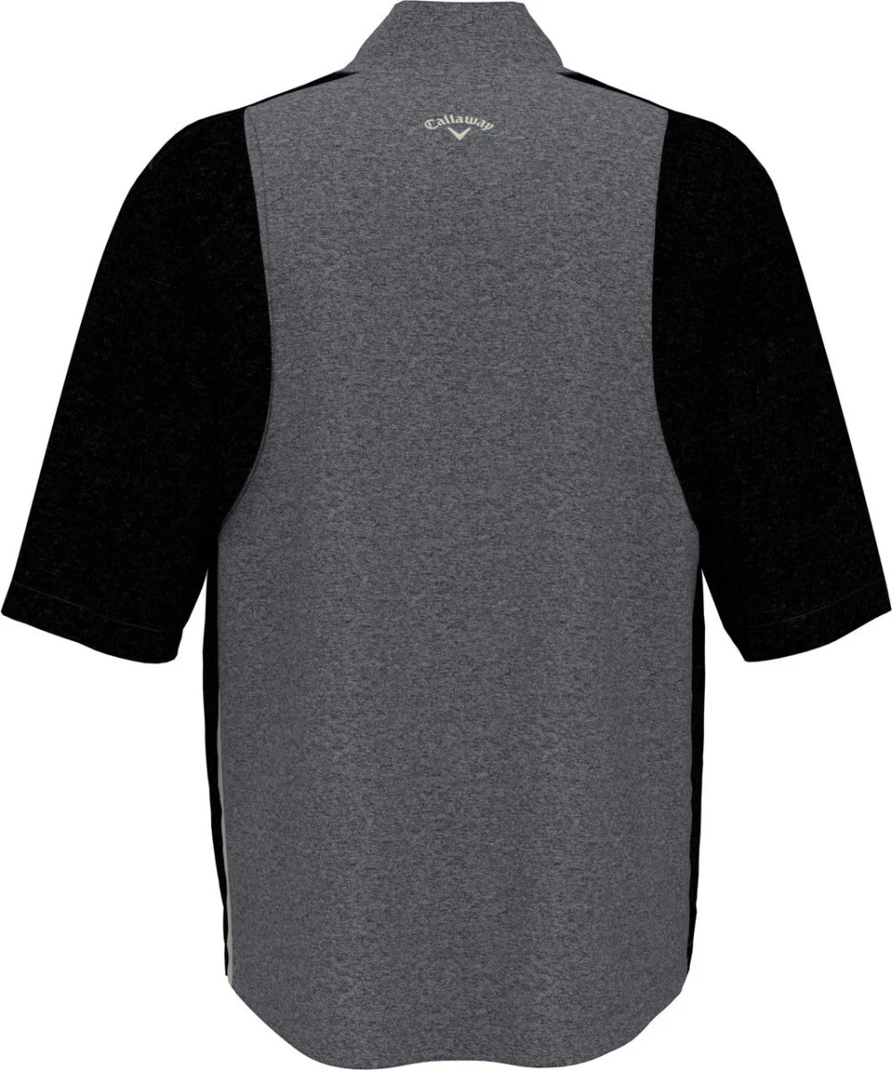 Callaway Short Sleeve 1/2 Zip Wind Golf Jacket - Image 2