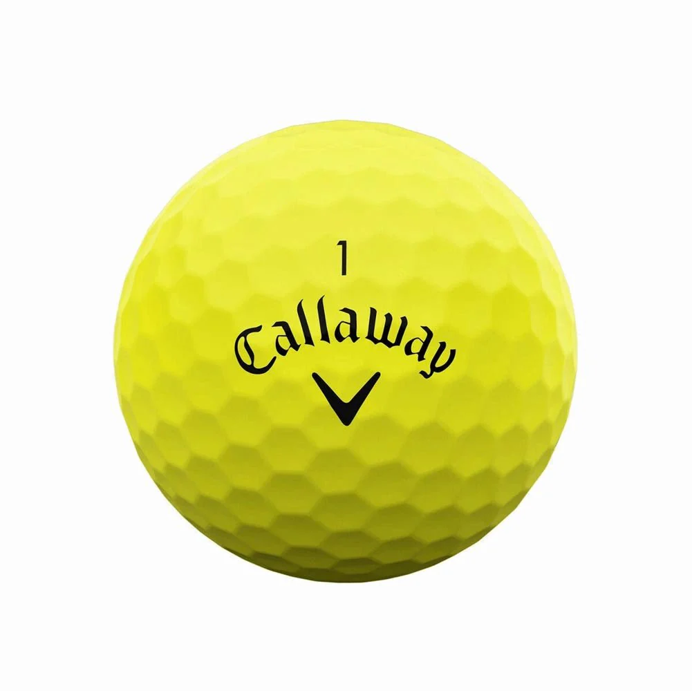 Callaway Superfast Golf Balls - Bold Yellow - 15 Pack - Image 3