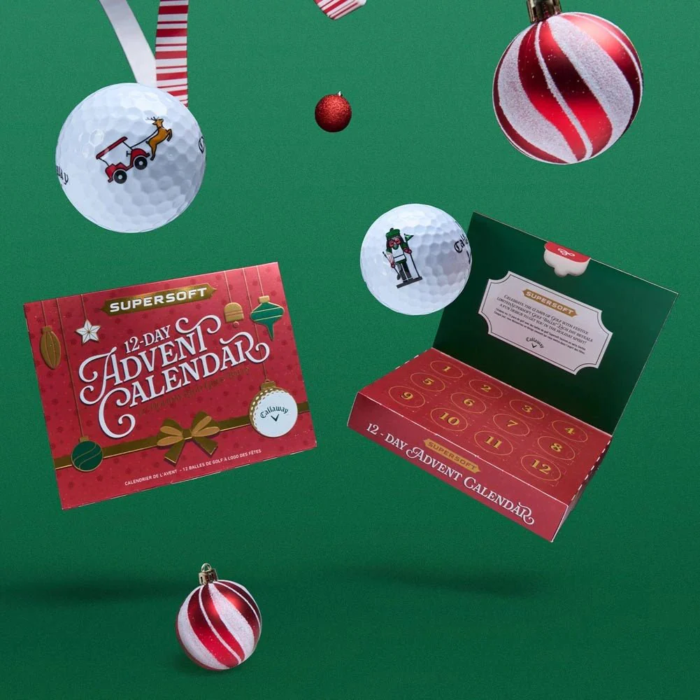 Callaway Supersoft 12-Day Advent Calender Golf Balls - Image 2