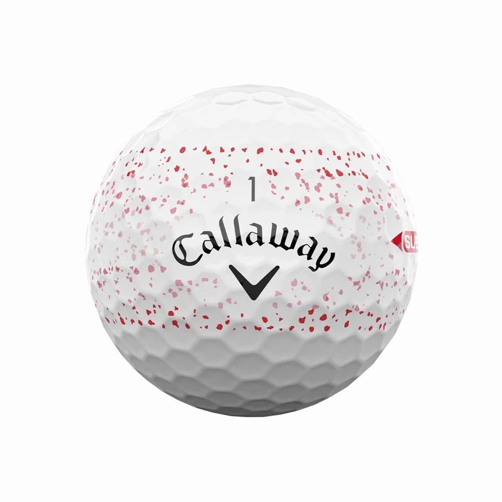 Callaway Supersoft Splatter 360 Golf Balls - Red - Image 3