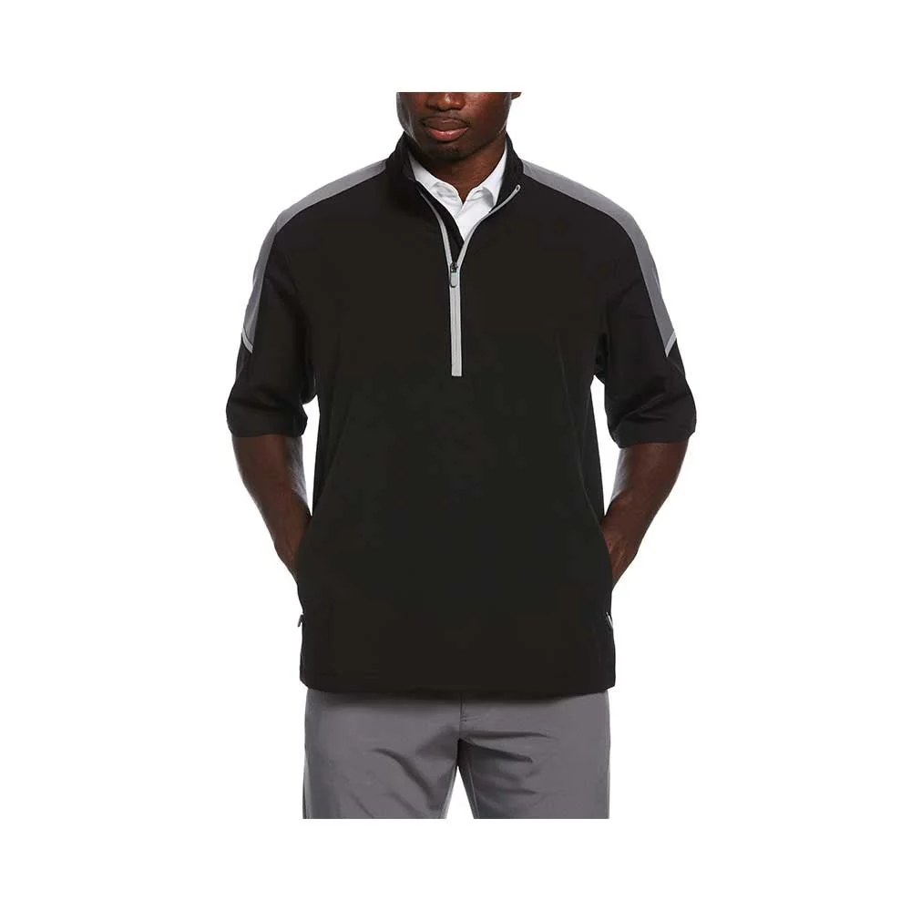 Callaway Swing Tech Blocked 1/4 Zip Windbreaker
