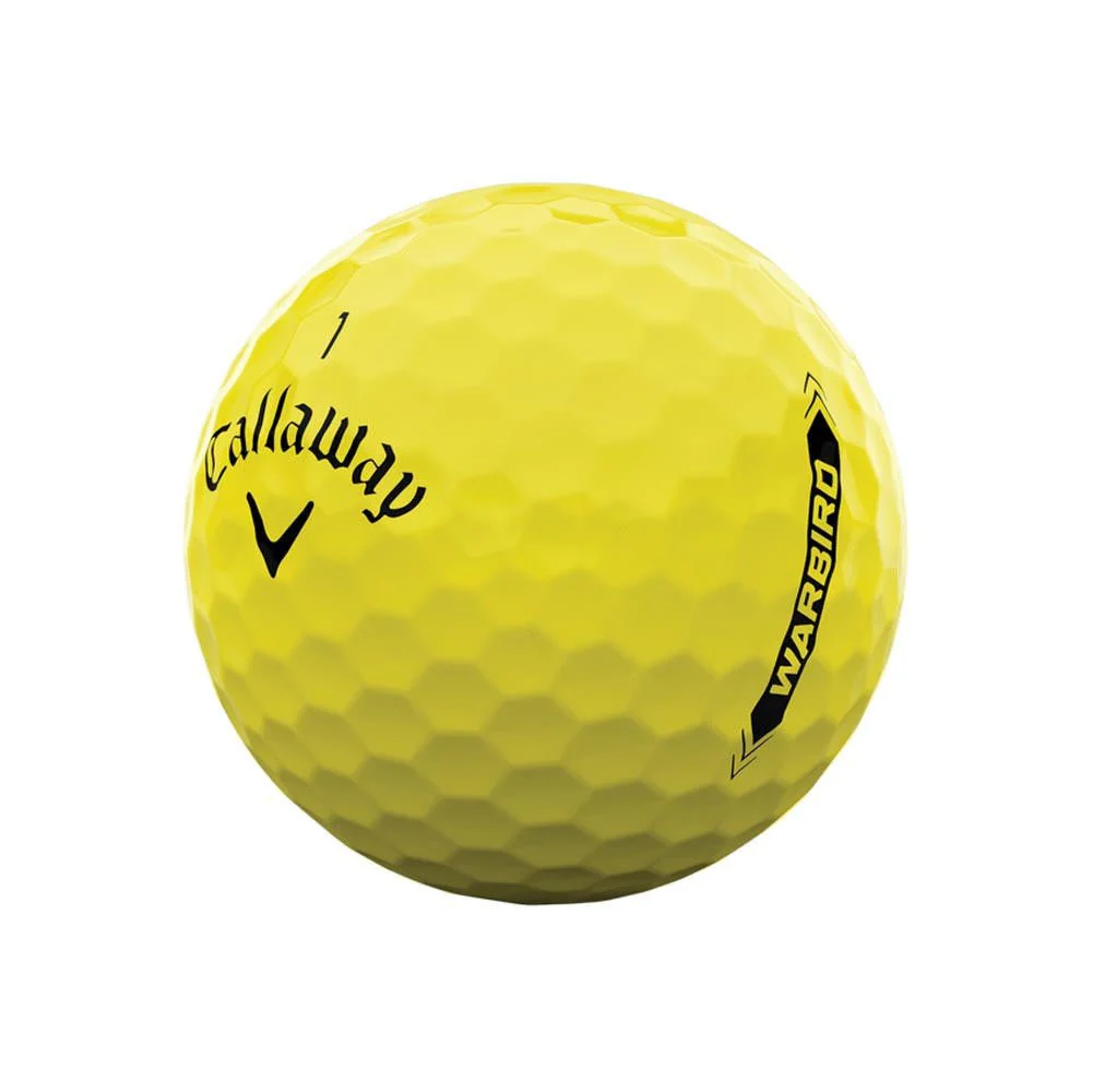 Callaway Warbird Golf Balls - Yellow - Image 3