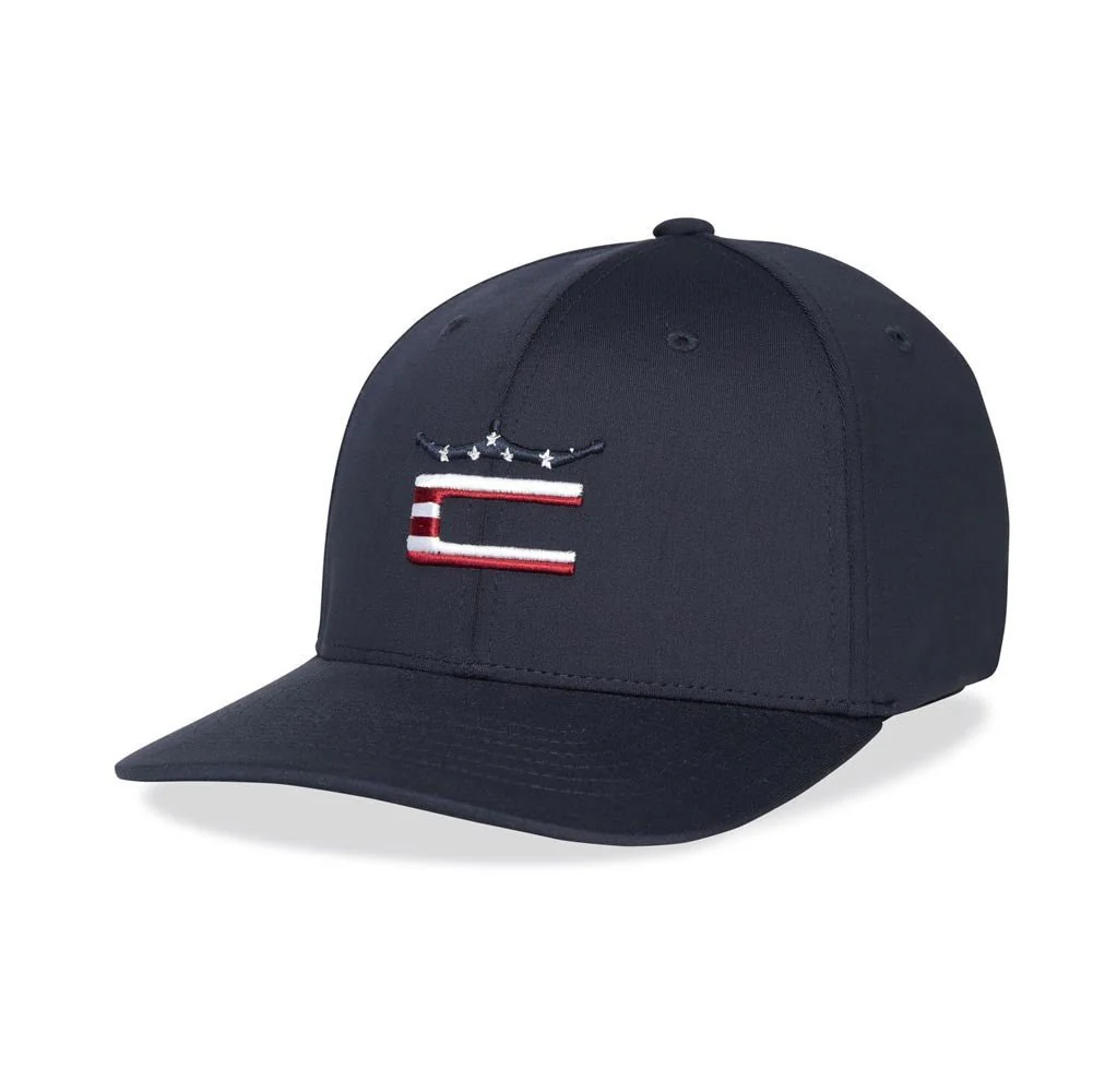 Cobra Stars and Stripes Crown C Snapback Hat - Image 3