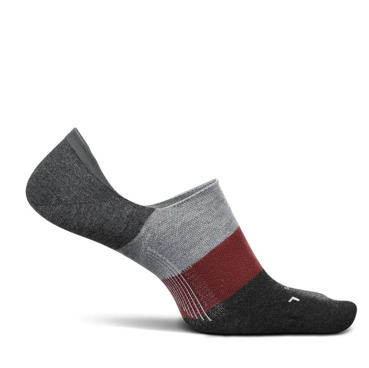 Feetures Everyday No Show Hidden Stripe Sock - Image 2
