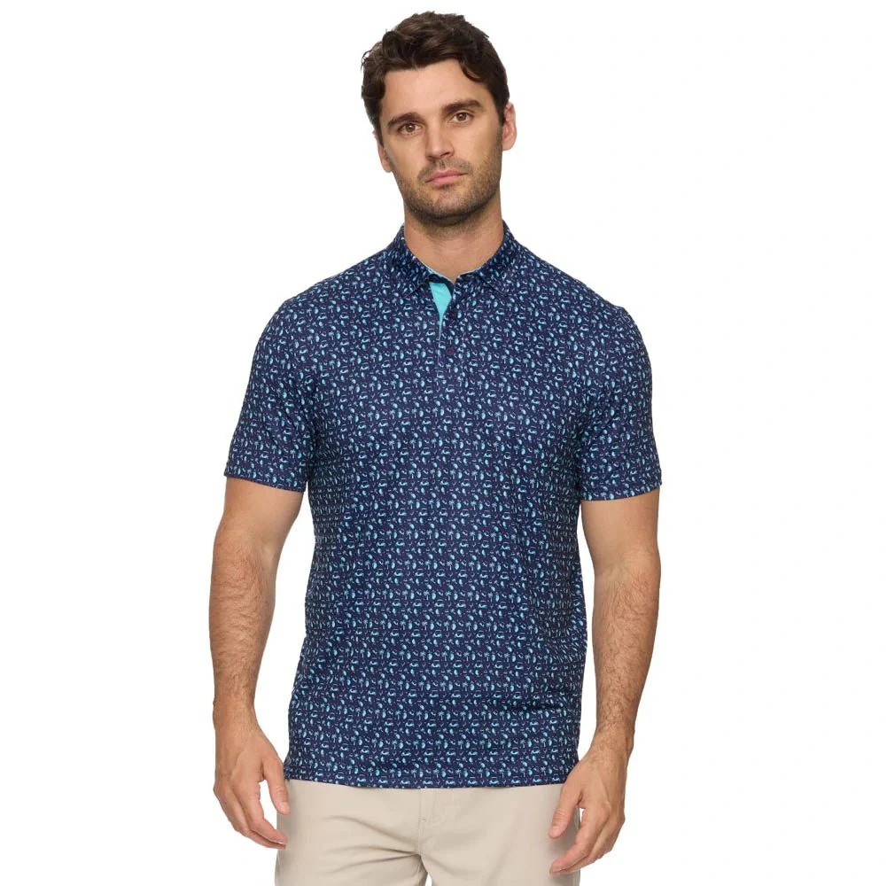 Flag & Anthem Camden Golf Print Golf Polo